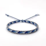 Artistic hand-woven rope bracelet18