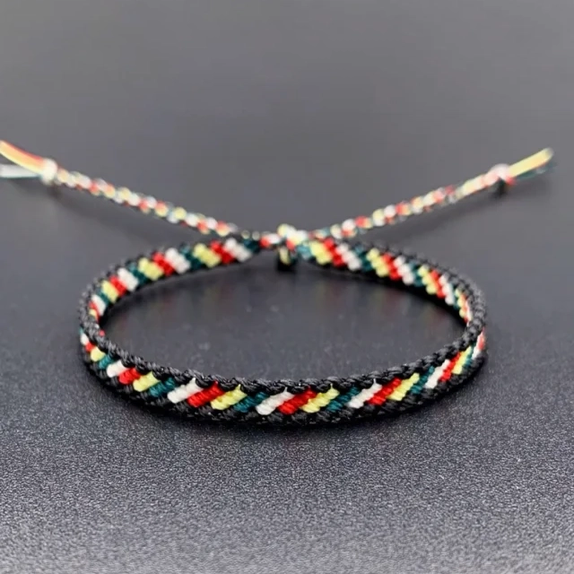 Artistic Hand-woven Rope Bracelet25